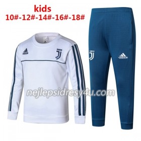 Dětské Juventus Tréninkový Mikina Soupravy 2017-18 Bílá